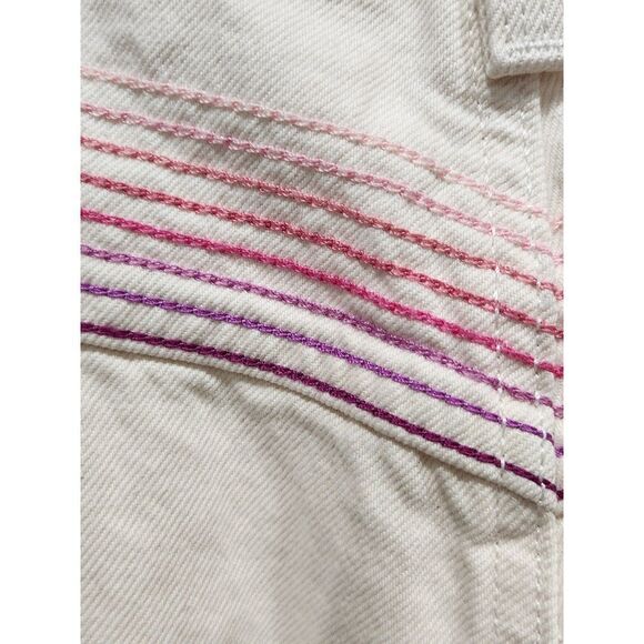 New! Levi's Chasing Rainbows Ribcage Straight Ankle Jeans, 32x27 - Picture 11 of 16